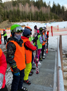 Vykládání lyží - už umíme řetěz